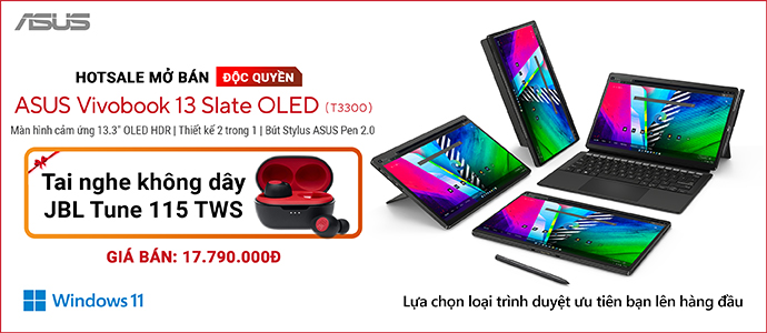 VIVOBOOK 13 OLED Mở bán quà ngon