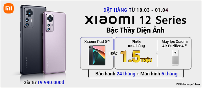 XIAOMI 12 SERIES Quà cực xịn